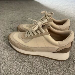 Target Women's Sneakers in Cream and Brown